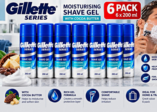 Gillette series moisturising - gillette,