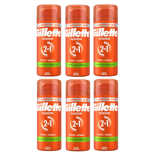 Gillette fusion in - 6x,