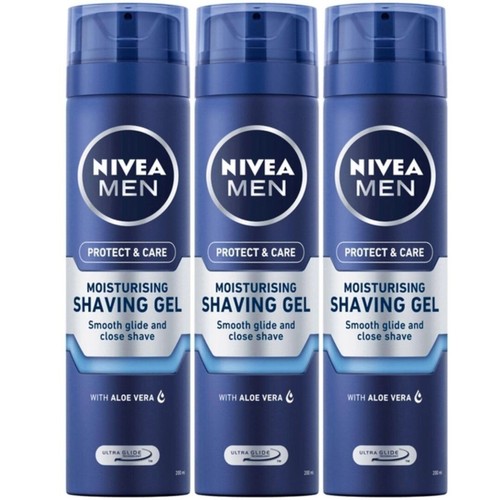 Nivea moisturising shaving - moisturising, gel
