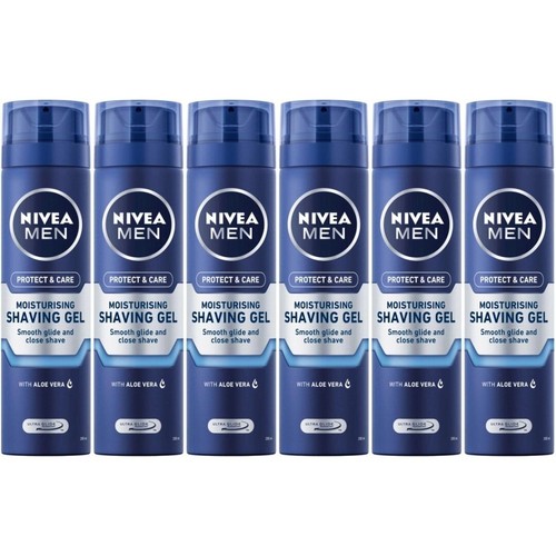 Nivea moisturising shaving - shaving, gel