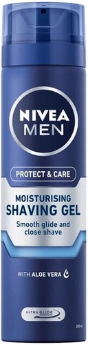 Nivea moisturising shaving - shaving, gel