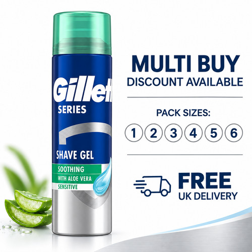 Gillette series shave gel - shave,