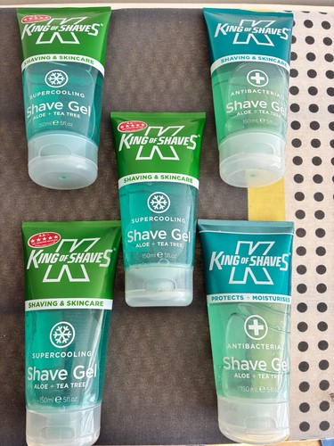 King shaves shave gel aloe - of,