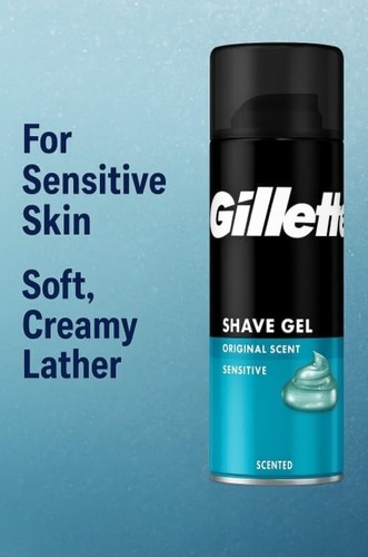 Gillette classic shaving - x,