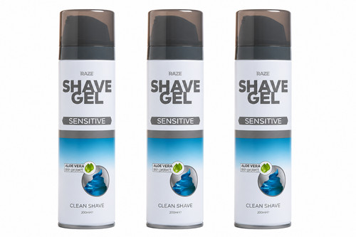 Mens shave gel sensitive with - shave,