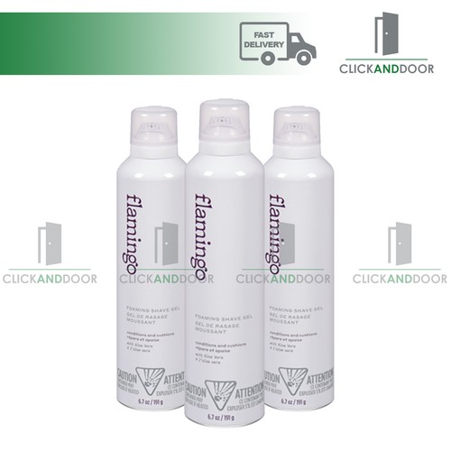 Flamingo foaming shave gel - foaming,