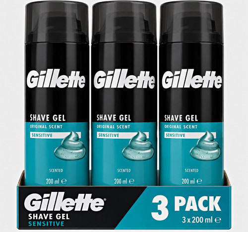 Gillette sensitive shave - sensitive,