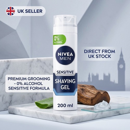 Nivea shave gel sensitive men - nivea,